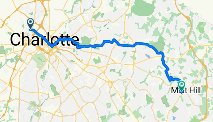 From Charlotte to Mint Hill
