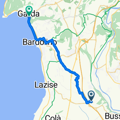 Da Via Maggiore Alessandro Negri di Sanfront a Via G. Verdi 2-4