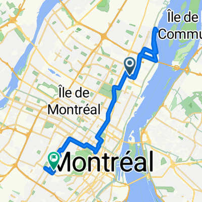 Rue de Cadillac, Montréal à Boul Édouard-Montpetit, Montréal