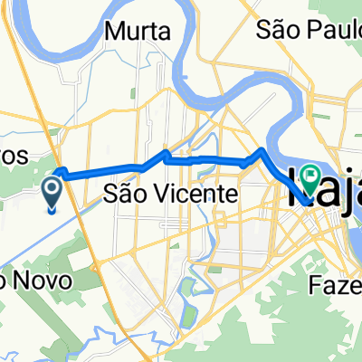 De Rua Vicente Candido Pereira a Rua Cônego Tomás Fontes