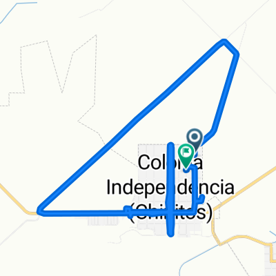 Avenida Licenciado Benito Juárez, Colonia Independencia a Avenida Lázaro Cárdenas, Colonia Independencia