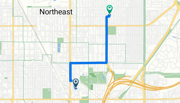 Tyler St NE, Minneapolis to NE Ulysses St, Minneapolis