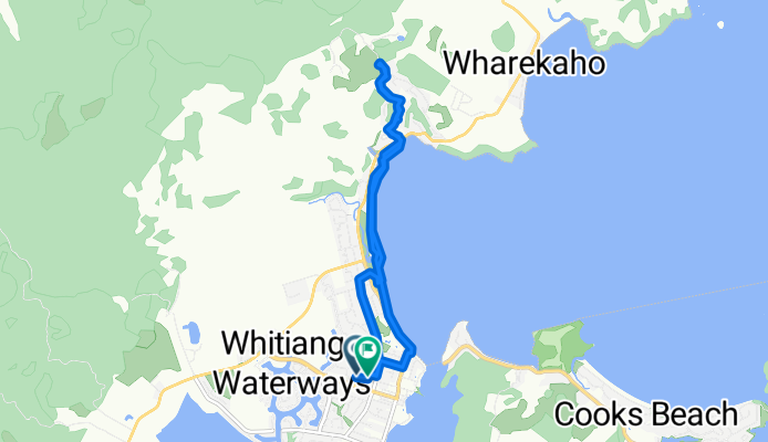 Endeavour Cl, Whitianga to Endeavour Cl, Whitianga