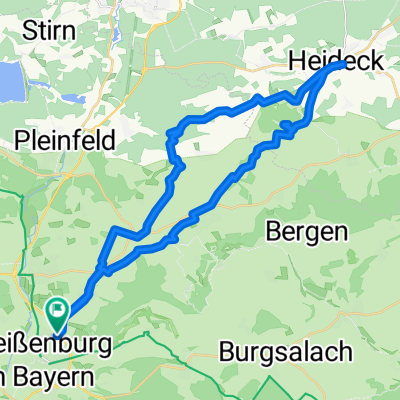 Von Weißenburg in Bayern bis Ettenstatt