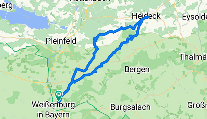 Von Weißenburg in Bayern bis Ettenstatt