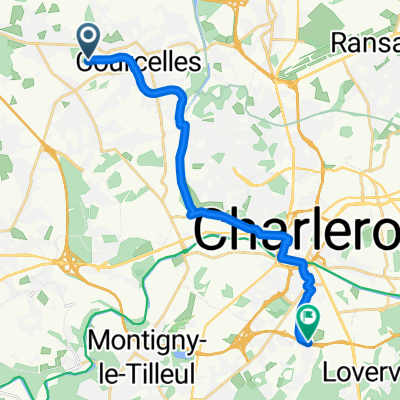 From Courcelles to Charleroi