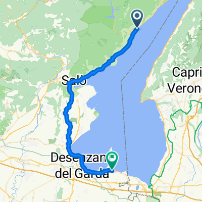 Via Crocefisso, Gargnano to Piazza Virgilio, Sirmione