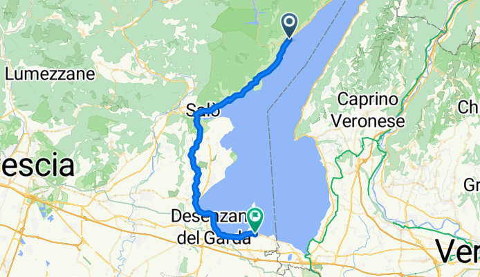 Via Crocefisso, Gargnano to Piazza Virgilio, Sirmione