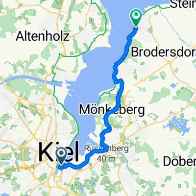 Dag 1a - Norwegenkai, Kiel to Hafenstraße, Laboe