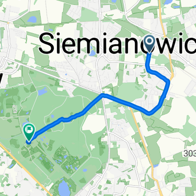 Olimpijska, Siemianowice Śląskie do Promenada Gen J Ziętka, Chorzów