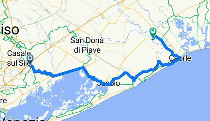 Von Quarto d'Altino bis San Stino di Livenza