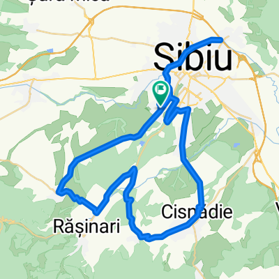 Strada Aciliu, Sibiu to Fundătura Brazilor, Sibiu