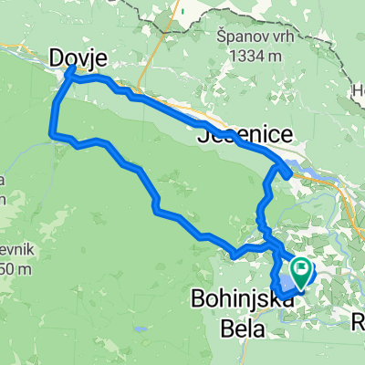 Radovna Valley– bergauf Radovna Tal Runde von Lesce-Bled