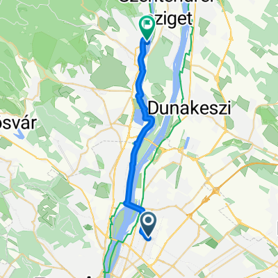 Futár utca, Budapest - Pap Sziget, Szentendre