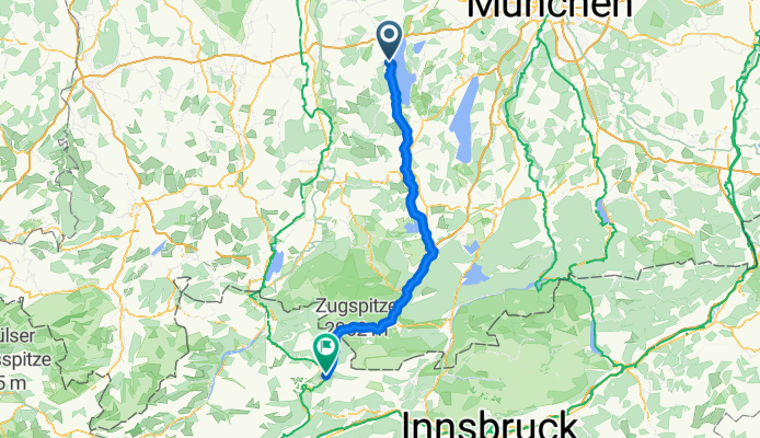 Schondorfer Straße nach Biberwier Kirchplatz