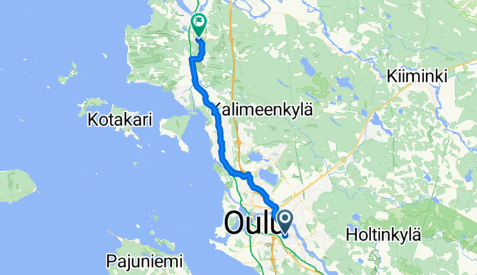 From Oulu to Haukipudas