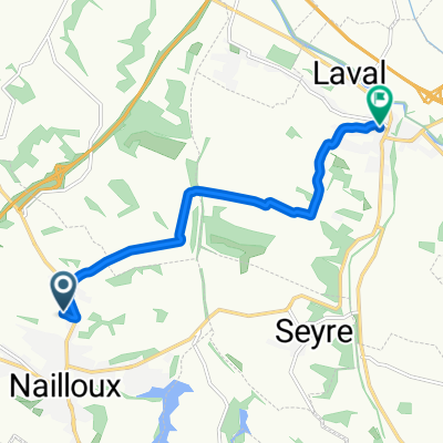 De Avenue de Cocagne a Rue de la République