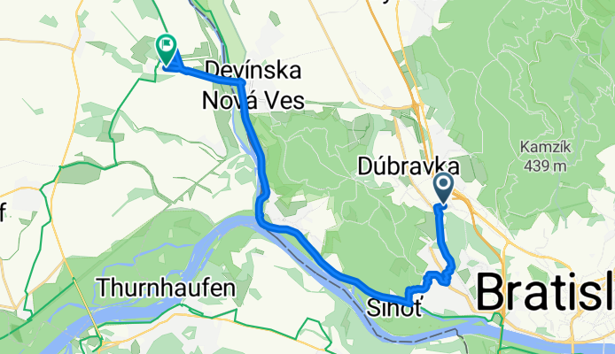 Polianky, Bratislava IV to Engelhartstetten