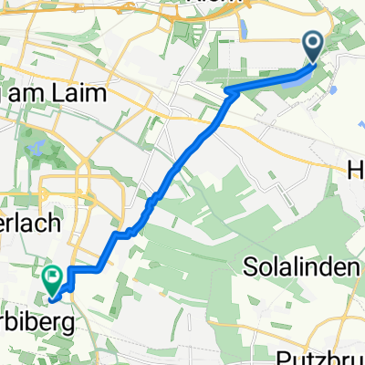 De-Gasperi-Bogen to Ludwig-Erhard-Allee