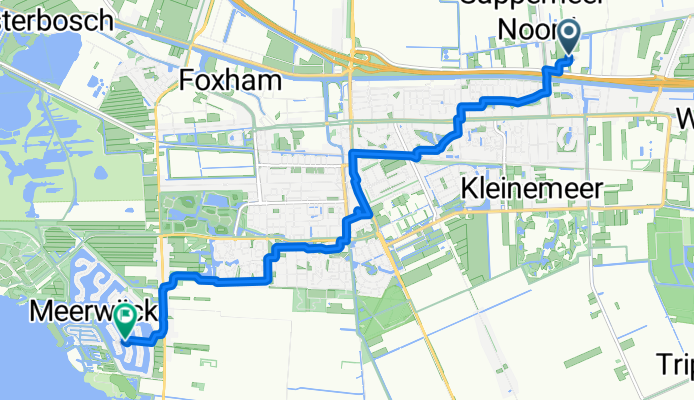 Rijksweg Oost, Sappemeer naar Waallaan, Kropswolde
