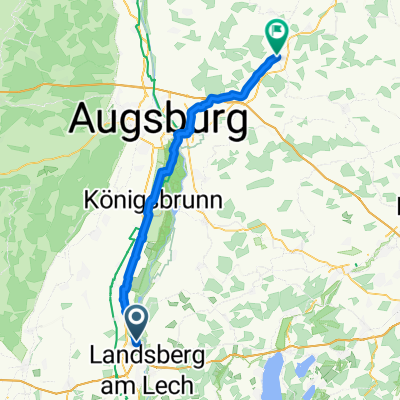 Tag 1 Kaufering nach Aichach