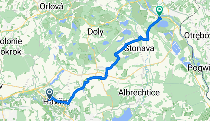 Československé Armády, Havířov do Lázeňská, Karviná