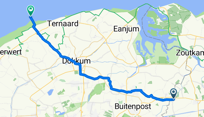 Balkstreek, Visvliet nach Grândyk, Holwert