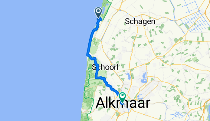 Burgemeester Breebaartweg nach Houttil