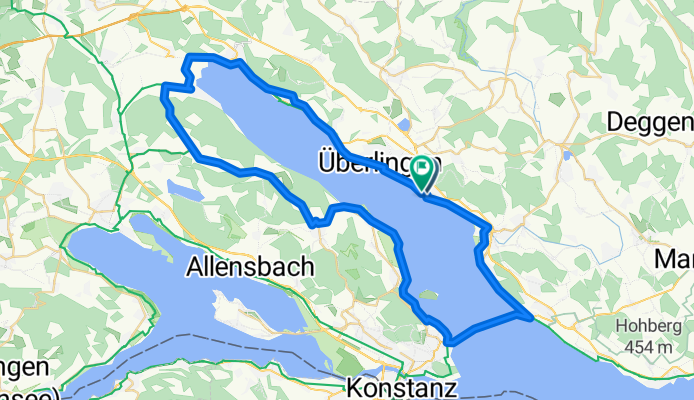 47.752, 9.193 nach 47.753, 9.190