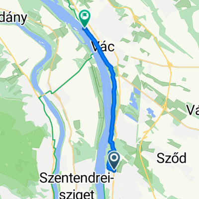 Pozsonyi utca, Göd - Mária út M05-Máriacell-Máriavölgye-Márianosztra-Csíksomlyó-Jászvásár, Vác