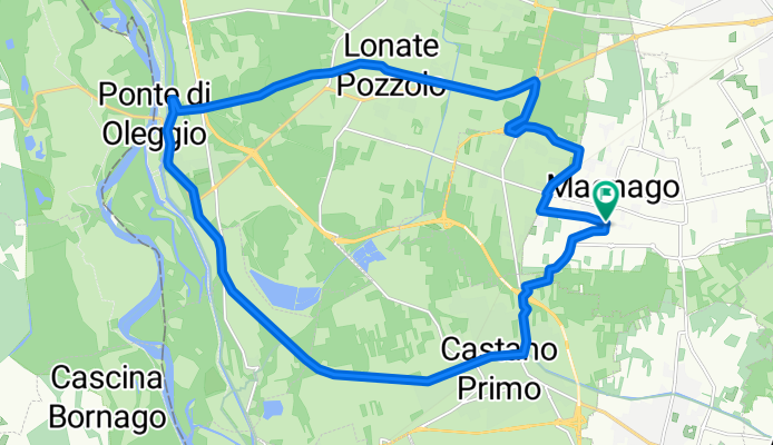 Via Papa Paolo VI, Magnago a Via Papa Paolo VI, Magnago