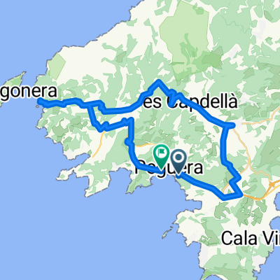 Carrer de Jacinto Benavente, Calvià nach Carrer Mareselva, Calvià