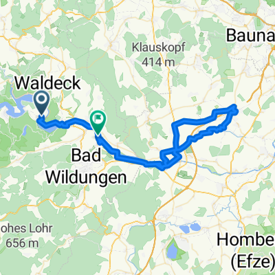 Hemfurth bis Gudensberg und zurück