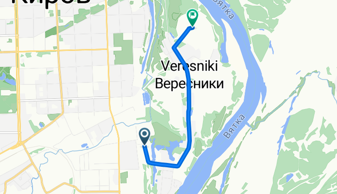 От Верхосунская улица до переулок Крайний