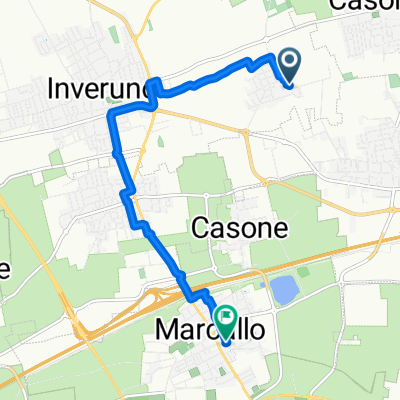 Da Via Aldo Moro a Via Espinasse 119B