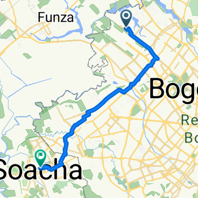 De Carrera # 63B-26 a Calle 15Bis 13-01