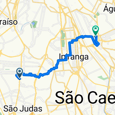 De Avenida Jabaquara a Rua Coelho Neto