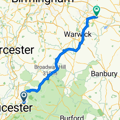 Day 12 Cheltenham to Coventry