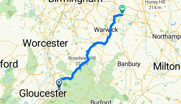 Day 12 Cheltenham to Coventry