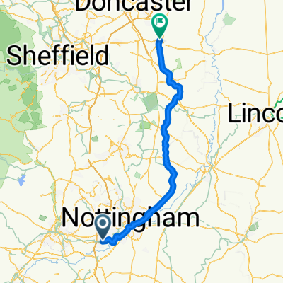Day 15 Nottingham to Bawtry (Doncaster)