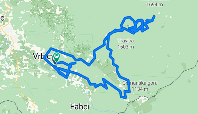 Jablanica - SNEŽNIK - Jablanica