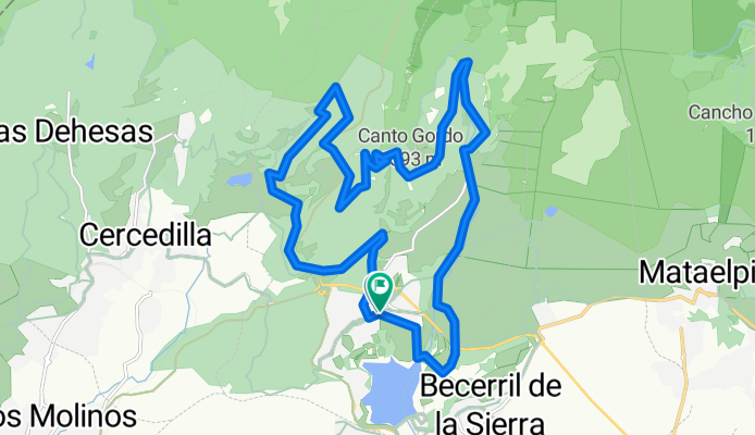 Navacerrada-Sen. Navalmedio-Ortiz-Alakan-Los Almorchones-Navacerrada
