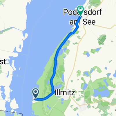 Seebad nach Strandplatz