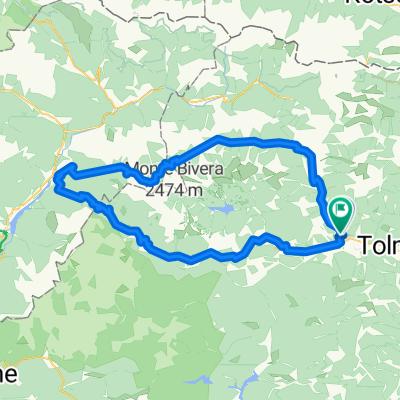 Route in Villa Santina