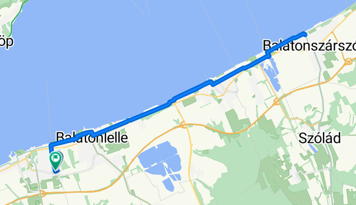 Szélső utca, Balatonlelle - Munkácsy Mihály utca, Balatonboglár