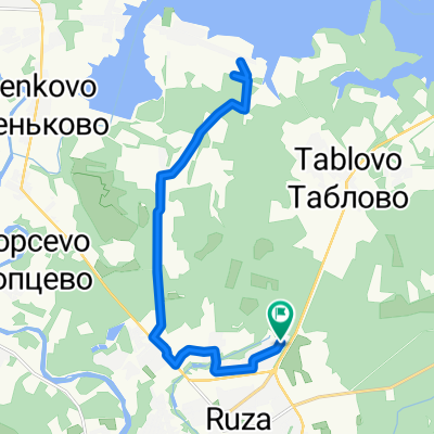 Вишнёвая улица, Руза до Вишнёвая улица, Руза