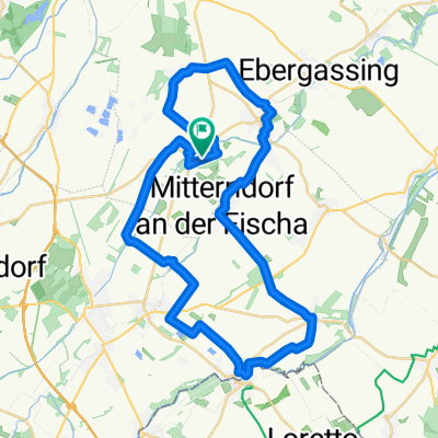 Neubachgasse, Moosbrunn nach Neubachgasse, Moosbrunn