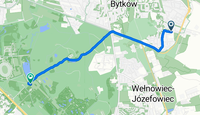 Lipowa, Siemianowice Śląskie do Promenada Gen J Ziętka, Chorzów