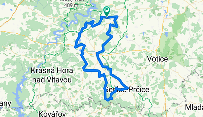 Krchleby,Hrazany,V.ChlumecSedlec Prčice,Paseky