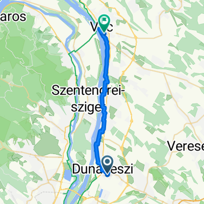 Verseny utca, Dunakeszi - Budapesti főút, Vác